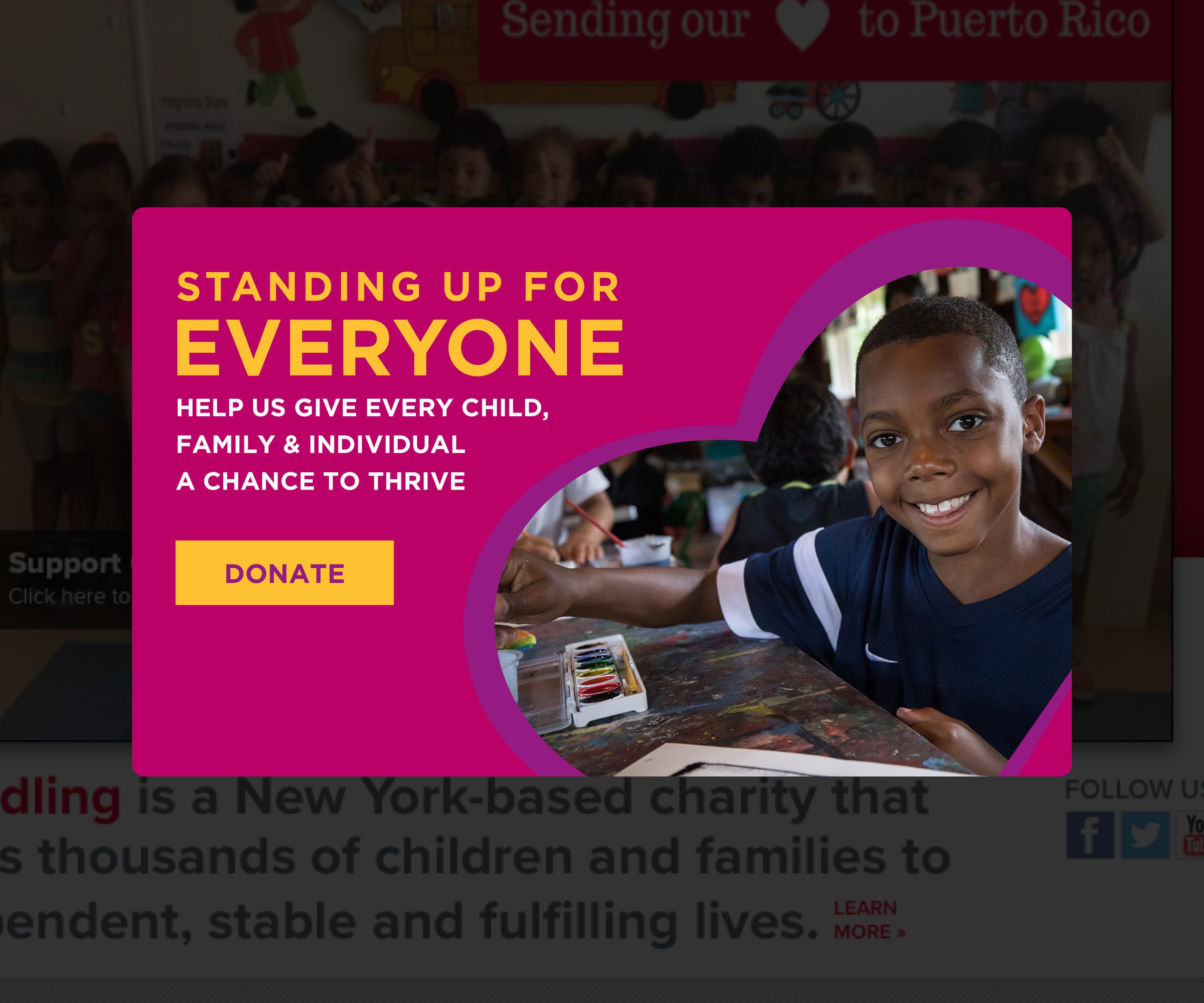 2017 new york foundling appeal website lightbox