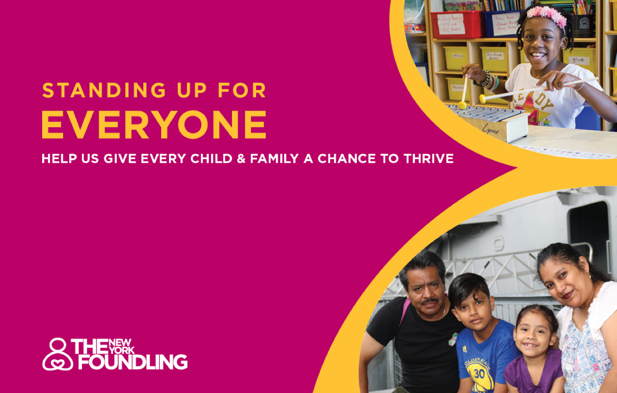 New York Foundling 2017 annual appeal booklet cover