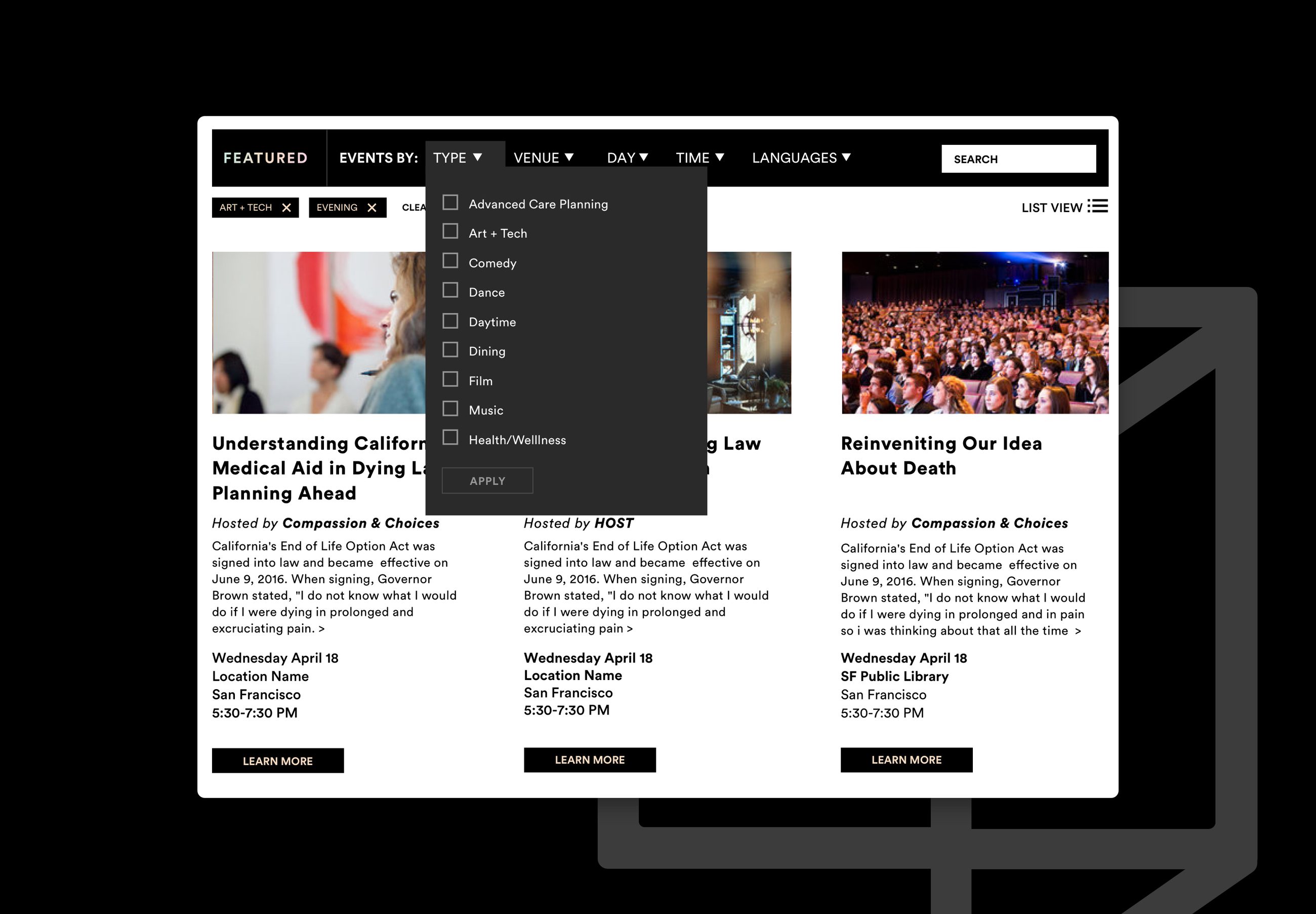 Reimagine web events 1